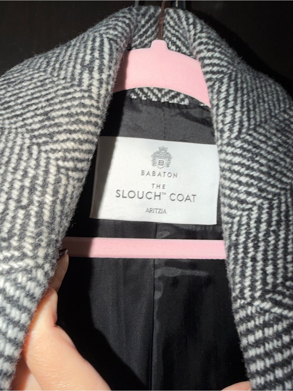 Babaton The Slouch Soft Wool Cashmere Soze XXS - Picture 6 of 9